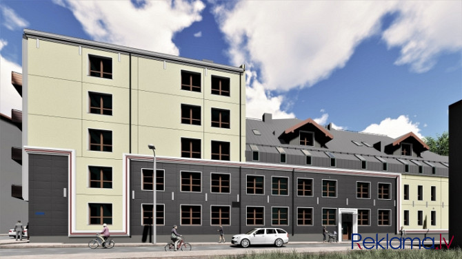 Продается уютная двухкомнатная квартира в новом проекте.  + Высота потолков - 2,75м + Рига - изображение 2