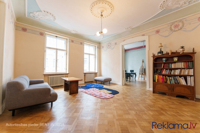 An Art Nouveau pearl in the historical center of Riga, in an Art Nouveau building designed by archit Рига - изображение 11