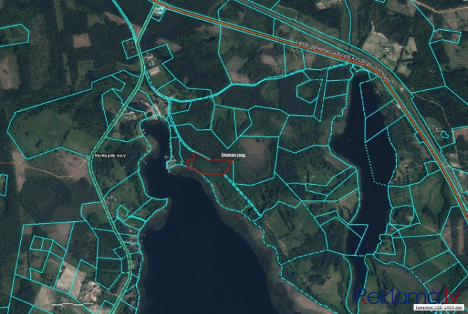 Tiek pārdots meža teritorijas zemesgabals pie Usmas Ezera krastā.   Platība: 30000m Apbūves Ventspils un Ventspils novads - foto 20