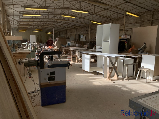Pārdod nekustamo īpašumu komercdarbības izmantošanai ar iekārtām.  Ražošanas telpas ar Rīgas rajons - foto 4