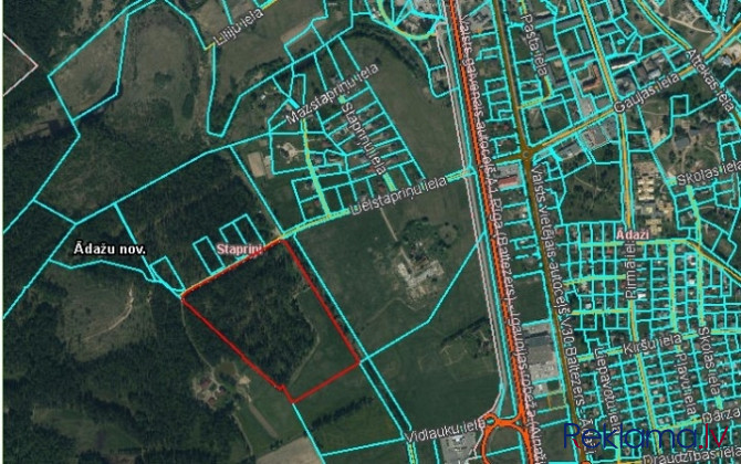 Продается земельный участок в Адажи возле ВИА Балтика, Таллиннское шоссе (А1), 9,58 Адажский округ - изображение 17