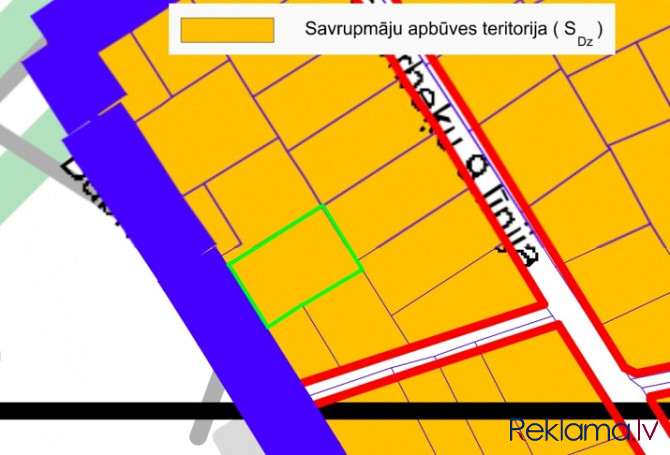 Zemes gabals Beberbeķos.  + Zemes gabala platība 1999 m2. + Savrumpāju apbūves teritorija. + Rīga - foto 15