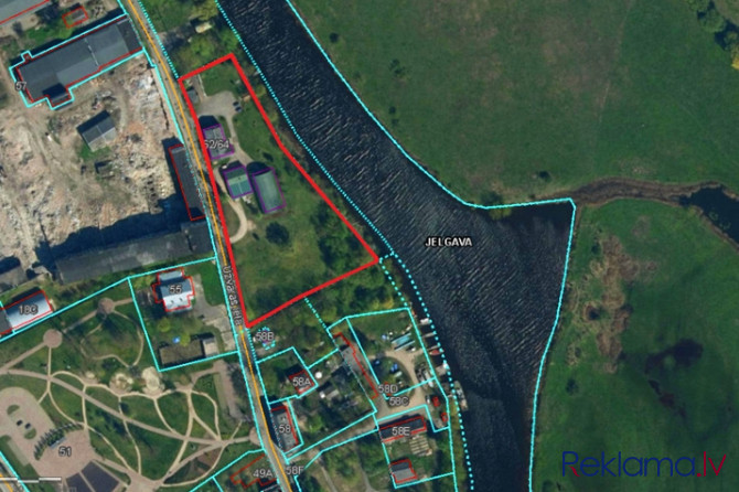 Продается историческое здание и земеля с видом на реку Дрикса в городе Елгава, с Елгава и Елгавский край - изображение 4