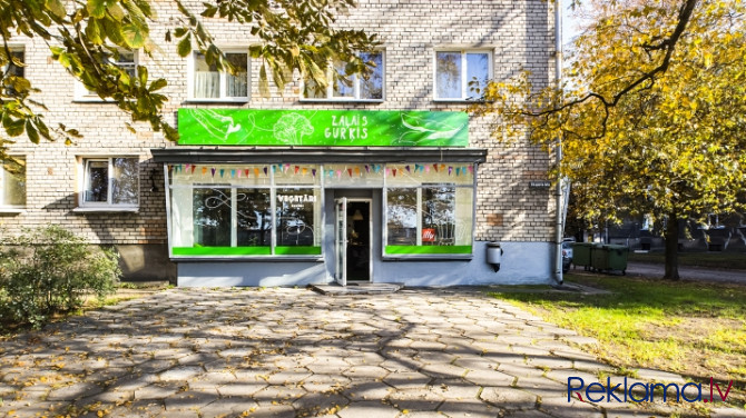 Kafejnīcas telpas pie Eksporta ielas.  + 1. stāvs ar ieeju no fasādes un skatlogiem. + Rīga - foto 6