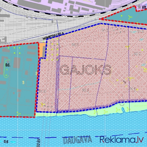 Pārdod zemes gabalu 2.28 ha platībā Daugavas krastā. Saskaņā ar attīstības plānu zemes gabals atroda Рига - изображение 3
