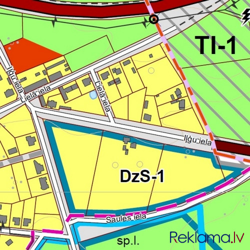 Pārdod zemes gabalu 1670 m2 platībā Grobiņas pilsētā, Iļģu ielā 6. Zemes gabals atrodas savrupmāju a Гробиня и Южно-Курземский край - изображение 8