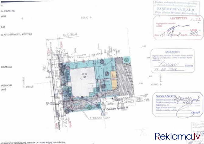 Zeme ar iespēju attīstīt projektu piecu stāvu mājai.  + Projekts 5-stāvu mājai 2007. gada. Termiņš i Рига - изображение 14