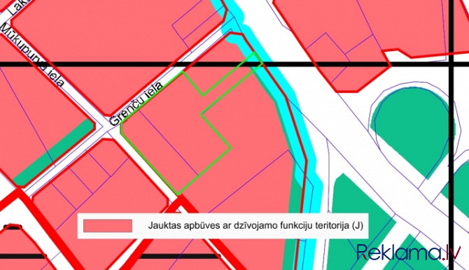 Zemes gabals pie Ulmaņa gatves, blakus RIX viaduktam.  + Atļautā izmantošana- Jauktas centra Rīga - foto 19