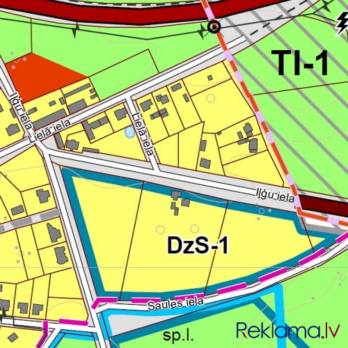 Pārdod zemes gabalu 1670 m2 platībā Grobiņas pilsētā, Iļģu ielā 6. Zemes gabals atrodas savrupmāju a Гробиня и Южно-Курземский край - изображение 15