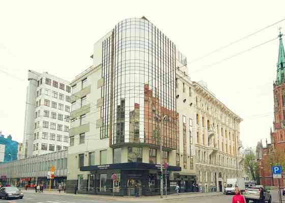 Ekskluzīvs divlīmeņu birojs jaunā biroju ēkā pie Brīvības ielas, 7. un 8. stāvos.   Platība sastāv:  Rīga