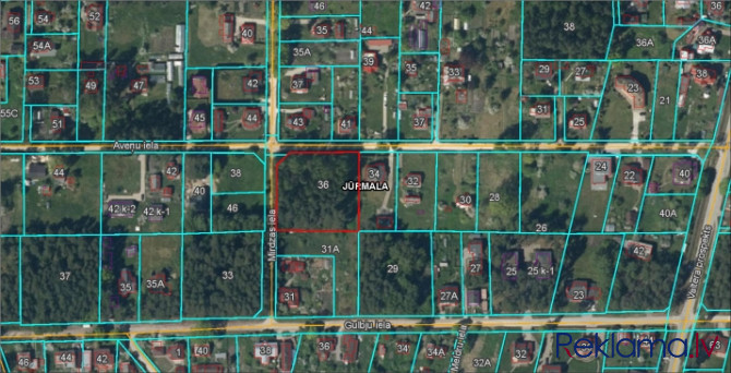 Продается большой земельный участок правильной формы в Юрмале, на территории Юрмала - изображение 1