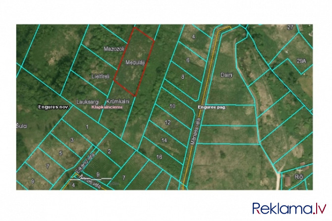 Zeme Klapkalnciemā - vienģimenes dzīvojamo māju apbūve. Līdz jūrai ~1 km.  Ir tehniskie noteikumi no Тукумс и Тукумский край - изображение 12