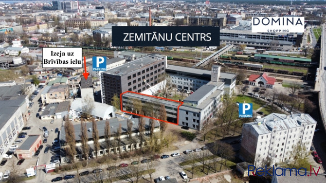 Ar 2024. gada vasaru nomai pieejama atsevišķa biroja ēka ar jumta terasi.   Kopējā platība Rīga - foto 1