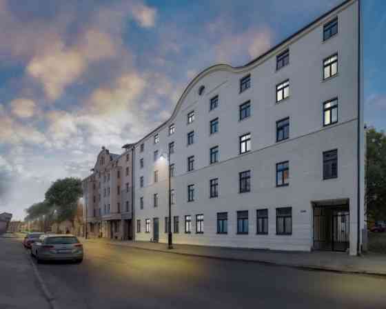 Ekonomisks un ilgtspējīgs 2-istabu dzīvoklis renovētā ēkā- Krāsotāju 13 projektā.  Projekts atrodas  Rīga