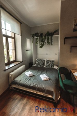 Mājīgs studio tipa dzīvoklis Rīgas centrā!   Dzivoklis veidots pec individuala planojuma ar Rīga - foto 5