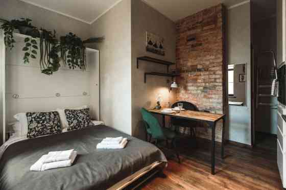 Уютная квартира-студия в центре Риги!  Квартира разработана по индивидуальному Рига