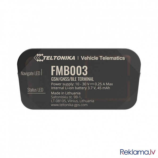 Fmb003 Телтоника Gps Трекер Obd Rīga - foto 2