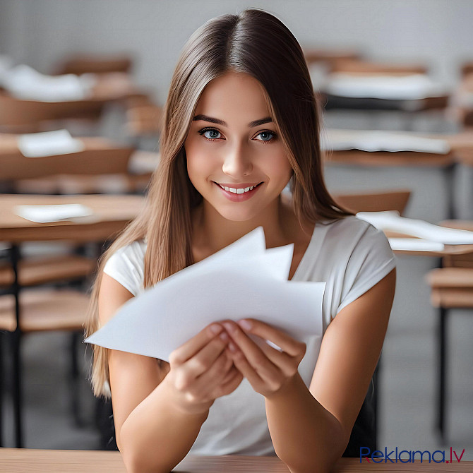 Мои Ученики Ждут Экзаменов English, Чтобы Показать Свои Знания и Способности. Rīga - foto 1