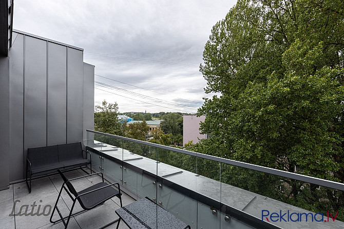 Īrei piedāvājam 3-istabu penthouse dzīvokli ar terasi jaunajā  Hoffmann Rezidence projektā, Rīga - foto 9
