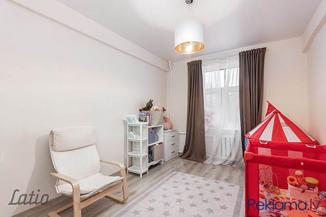 Pārdod mēbelētu, pilnībā gatavu dzīvošanai 3 istabu dzīvokli Rīgas tālajā centrā Rīga - foto 10
