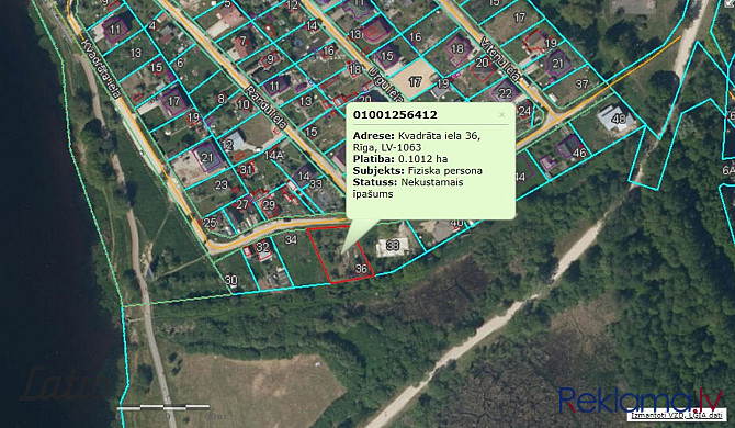 Tiek pārdots zemes gabals ar dārza mājiņu blakus Daugavai privātmājas būvēšanai. Ir trīs Rīga - foto 8