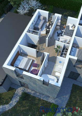 Pārdod mājīgu un kompaktu 2-istabu dzīvokli projektā Summerhouse,kas atrodas dažu soļu attālumā no b Юрмала - изображение 3
