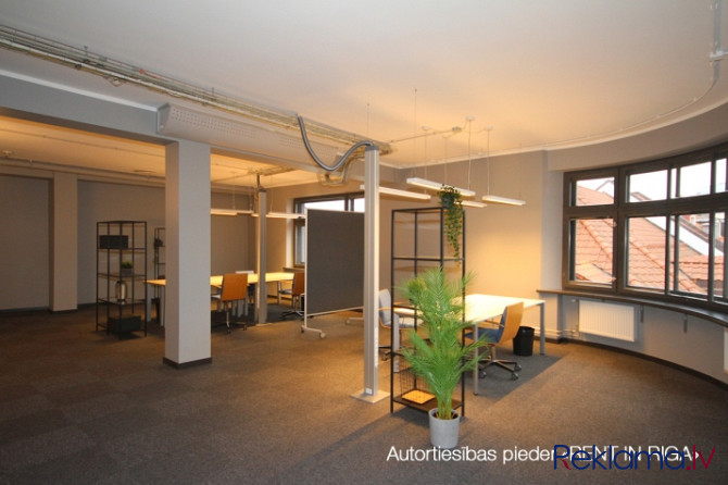 Furnished office Class A.  Maintenance fee: 2.5 EUR/m2 (RE tax and insurance included); Utilities: a Рига - изображение 9