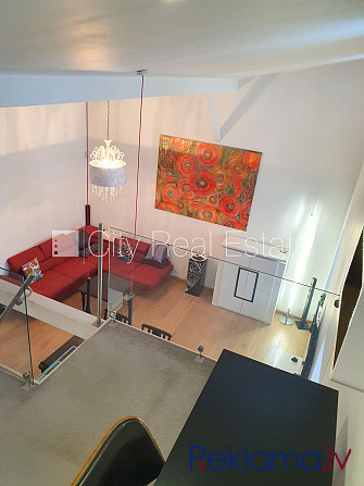 центр Двухэтажный, помещения изолированы, студио, кухня объединена с гостинной, Рига - изображение 8