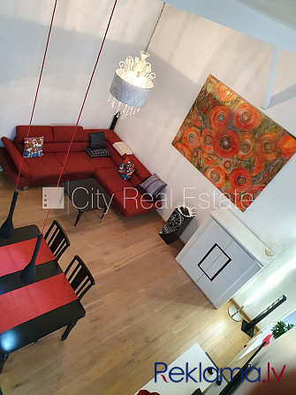 центр Двухэтажный, помещения изолированы, студио, кухня объединена с гостинной, Рига - изображение 7
