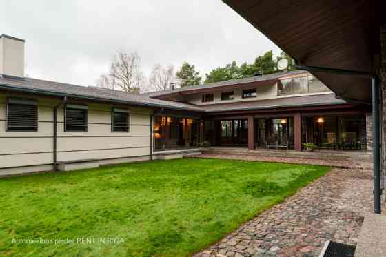 Сдается в аренду просторная, уютная семейная резиденция с собственным СПА в Jūrmala