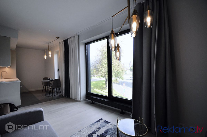 Kluss mēbelēts 3-istabu dzīvoklis (ar 2 guļamistabām) un terasi modernajā Garden Apartments Rīga - foto 4