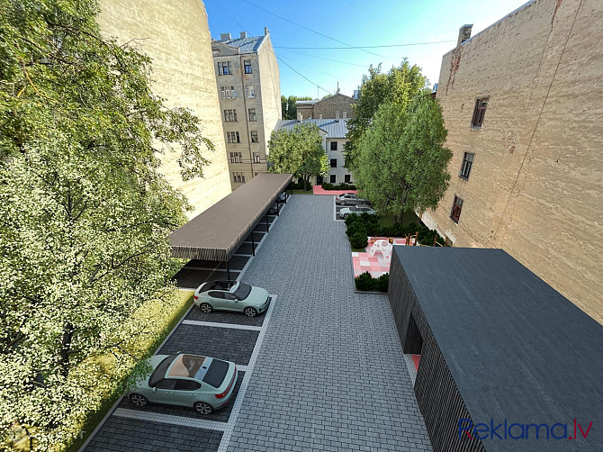 Tiek piedāvāts jauns 3-istabu penthouse dzīvoklis ar terasi projektā Hoffmann Rezidence. Ēka atrodas Рига - изображение 18