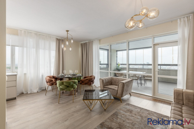 Качественная дизайнерская квартира в новом проекте с панорамным видом на Ригу с Рига - изображение 4