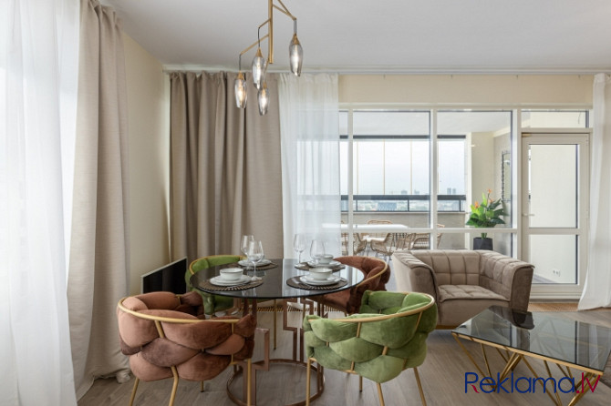 Качественная дизайнерская квартира в новом проекте с панорамным видом на Ригу с Рига - изображение 3