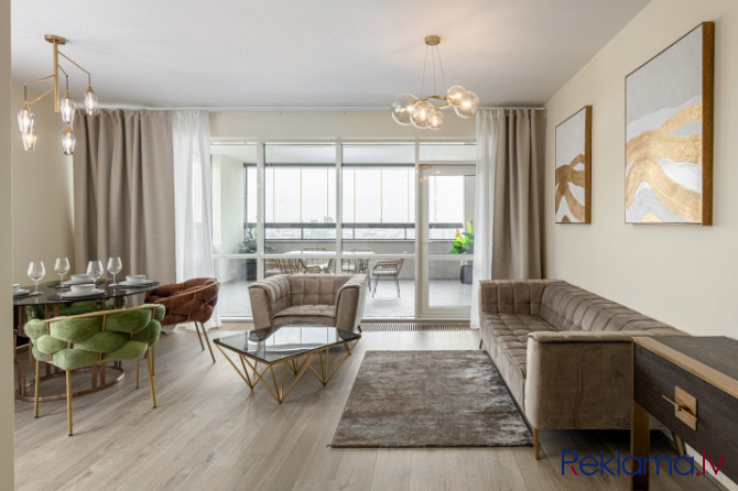 Качественная дизайнерская квартира в новом проекте с панорамным видом на Ригу с Рига - изображение 6