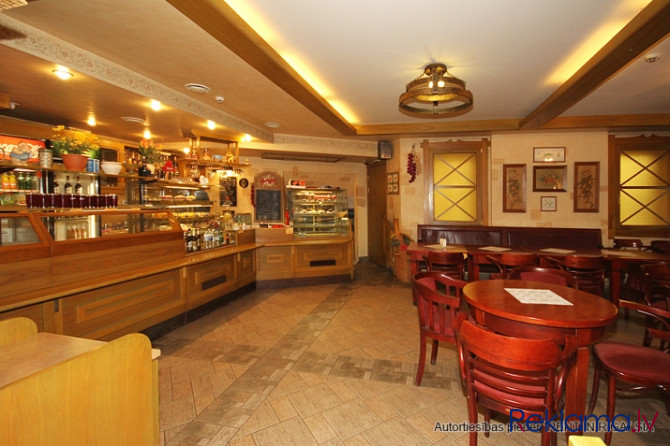 Kafejnīcas telpas ar aprīkojumu, kas iekļauj virtuves tehniku, bāra aprīkojumu un ēdiena Rīga - foto 7