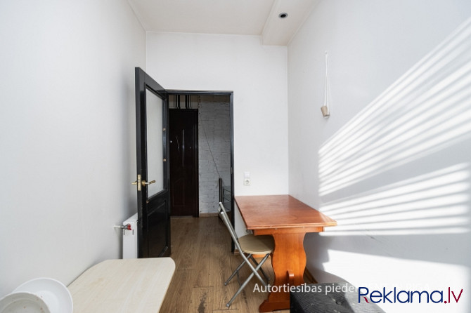 2 izolētu istabu dzīvoklis Rīgas centrā!   Dzīvokļa plānojums  ieejas halle, virtuve, vannas Rīga - foto 3