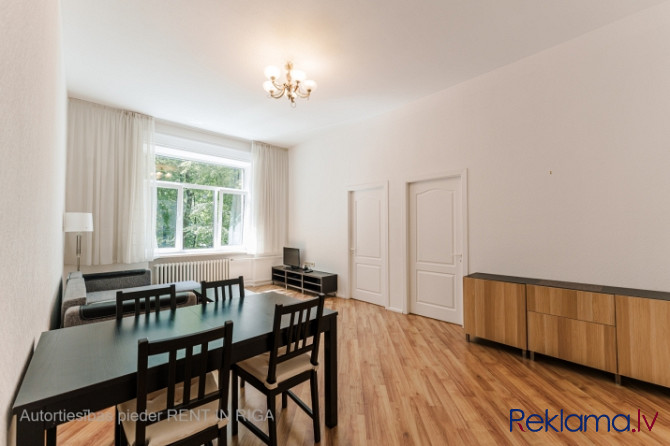 A furnished two-bedroom apartment in the very center of the city, which at the same time allows you  Рига - изображение 14