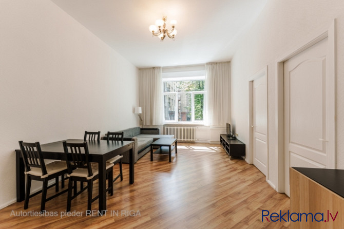 A furnished two-bedroom apartment in the very center of the city, which at the same time allows you  Рига - изображение 11