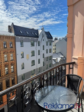 Качественная студия с балконом в центре Риги.  Низкие коммунальные платежи - 60 Рига - изображение 1