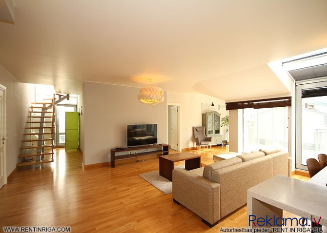 Available for rent penthouse apartment in the one of the most beautiful buildings of the Quiet Centr Рига - изображение 1