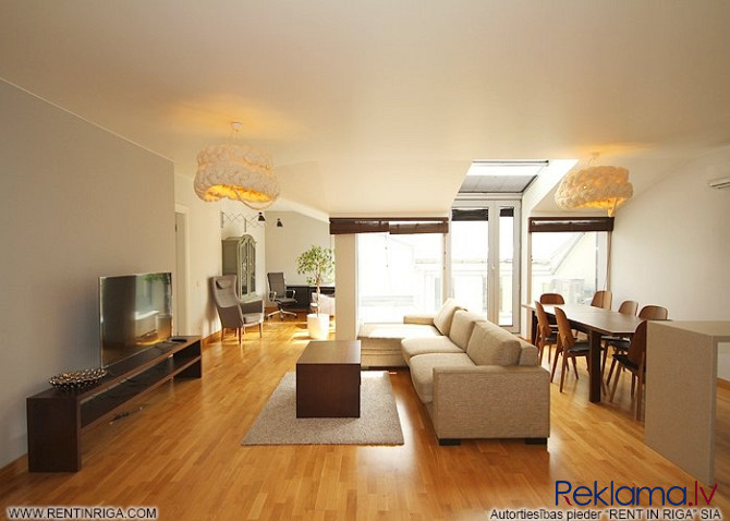 Available for rent penthouse apartment in the one of the most beautiful buildings of the Quiet Centr Рига - изображение 7