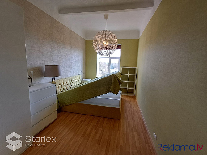 Pārdodu mājīgu, plašu, saulainu 60,10m2 divistabu dzīvokli Staļina laika mājā ar 3,5m Rīga - foto 5