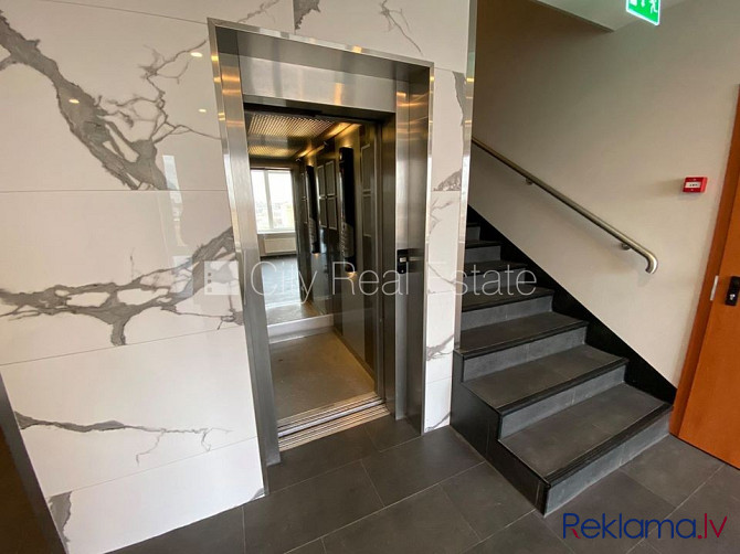 Jaunceltne, labiekārtota apzaļumota teritorija, luksuss apartamenti  89,6 m2, ir lifts, balkons, Rīga - foto 14
