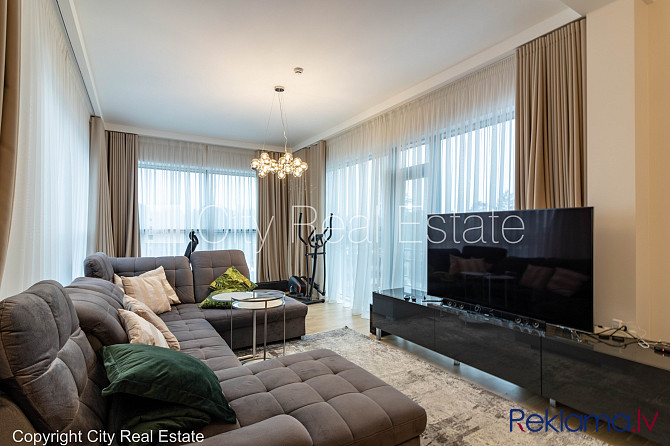 Jaunceltne, labiekārtota apzaļumota teritorija, luksuss apartamenti  89,6 m2, ir lifts, balkons, Rīga - foto 20