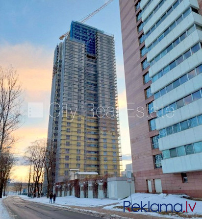 Projekts - Panorama Plaza, jaunceltne, monolīta betona sienas, labiekārtota apzaļumota Rīga - foto 9