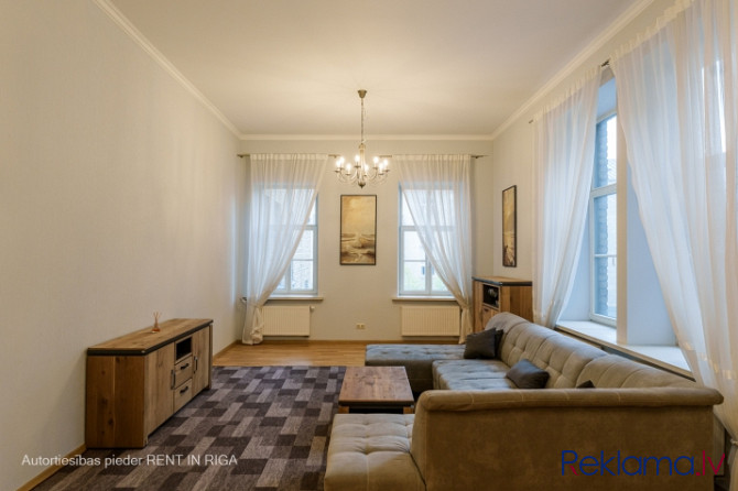 Ilgtermiņa īrei piedāvā mājīgu un modernu divistabu dzīvokli pilnībā rekonstruētā Rīga - foto 8