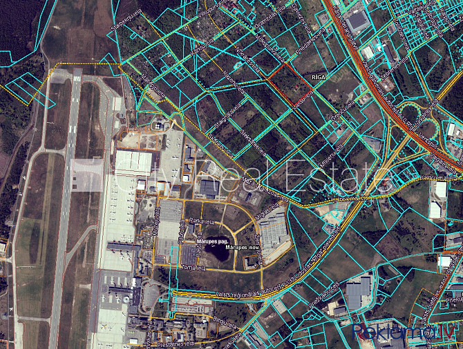 Земля в собственности, зеленая территория 20000 м2, интенсивность 180 %, в Рига - изображение 2