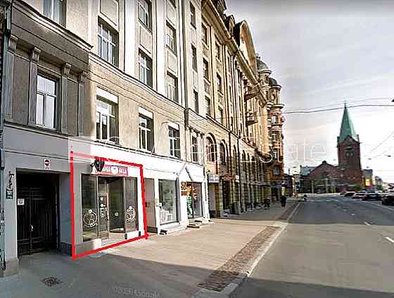 Земля в собственности, фасадный дом, реновированный дом, кирпичные стены, фасад Rīga