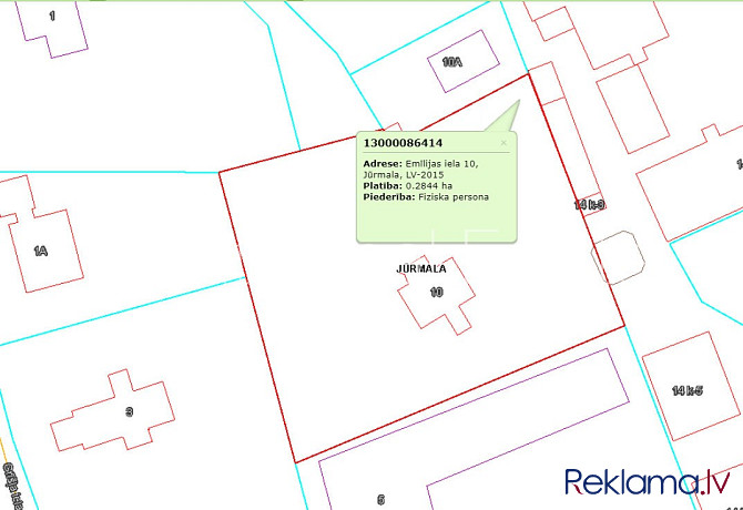 Zeme īpašumā, privātmāja, koka māja, zaļā teritorija 2844 m2, iežogota teritorija, Rīga - foto 1